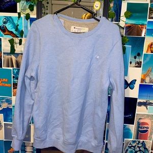 Light blue Champion ECO crew neck. Size US Lg.
